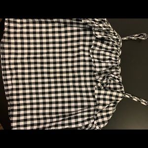 CHECKERED TANK TOP